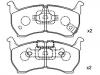 剎車片 Brake Pad Set:GA97-49-280