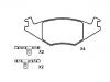 剎車(chē)片 Brake Pad Set:191 698 151 F