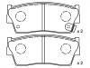 剎車(chē)片 Brake Pad Set:55200-60810