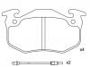 剎車(chē)片 Brake Pad Set:77 01 202 213