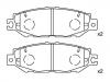 Brake Pad Set:04466-50060