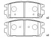 剎車(chē)片 Brake Pad Set:58302-H1A00