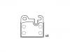 Brake Pad Set:34 21 1 150 556