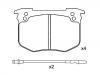 Brake Pad Set:4250.45