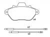 Brake Pad Set:4250.80