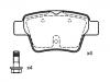 Brake Pad Set:4253.22