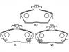 Brake Pad Set:673 211 62 NBI