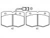 Brake Pad Set:190 6158