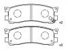 Brake Pad Set:H266-26-48Z